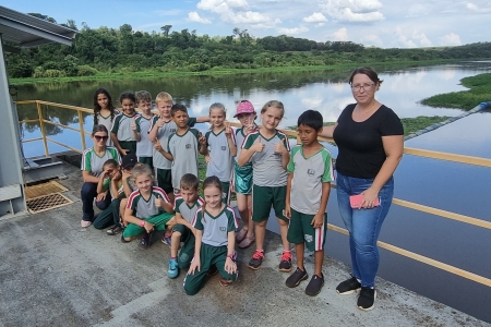 Visita Escola Municipal São João Batista 