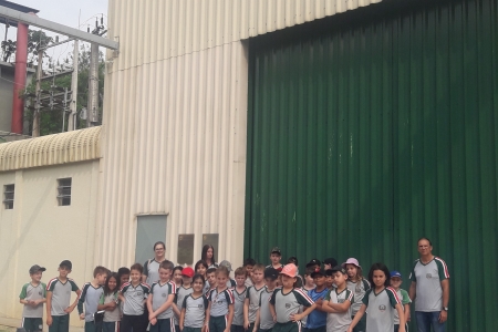 Visita Escola Municipal São Roque e Escola Municipal Costa e Silva