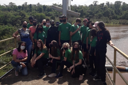 VISITA COLÉGIO ESTADUAL ZULMIRO TRENTO