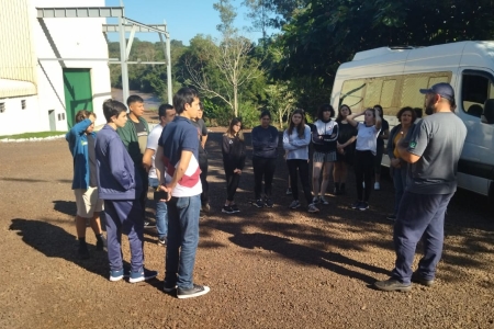 VISITA INSTITUTO CONCÓRDIA DE OBERÁ - ARGENTINA