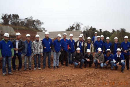 VISITA TURMA ELETROTÉCNICA SENAI