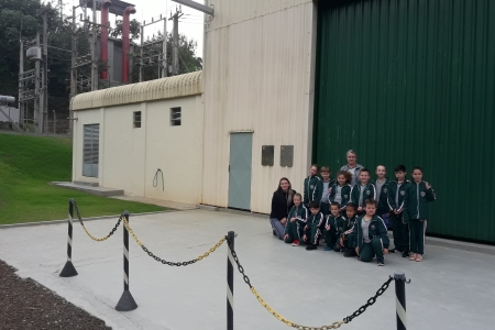 VISITA DA ESCOLA MUNICIPAL JÚLIA WANDERLEY